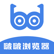 啵啵浏览器蓝图标 啵啵浏览器蓝图标