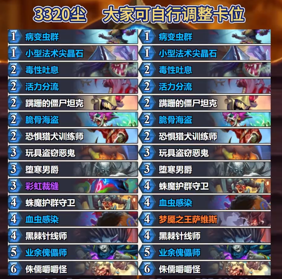 炉石传说狂野奇迹贼卡组代码4月