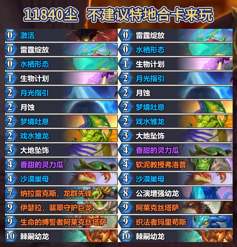 炉石传说标准快攻骑卡组代码5月