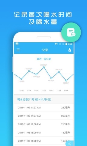天天喝水提醒 第1张图