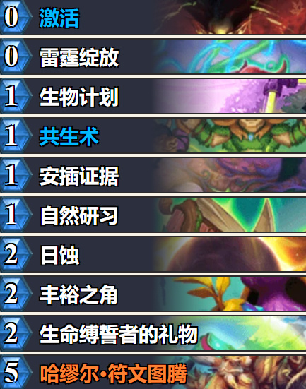 炉石传说乱斗灌注德卡组代码5月