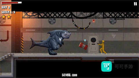 食人鲨横冲直撞